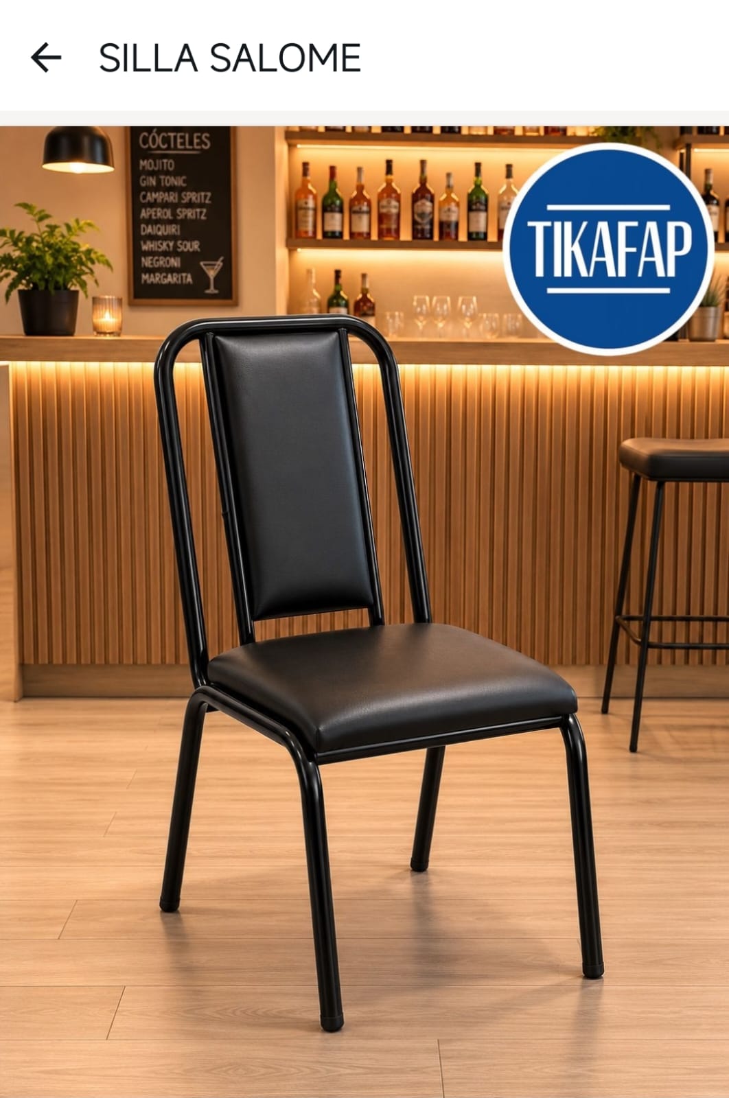 Silla Salomé TIKAFAP